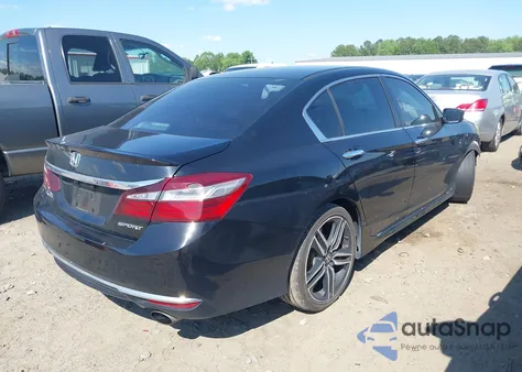 2017 Honda Accord Sport из США, поврежденный, VIN 1HGCR2F56HA254689